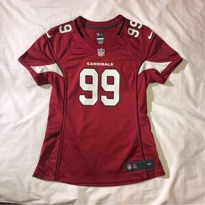 Nike J.J. Watt Arizona Cardinals Women's Medium Game Jersey Red Size M